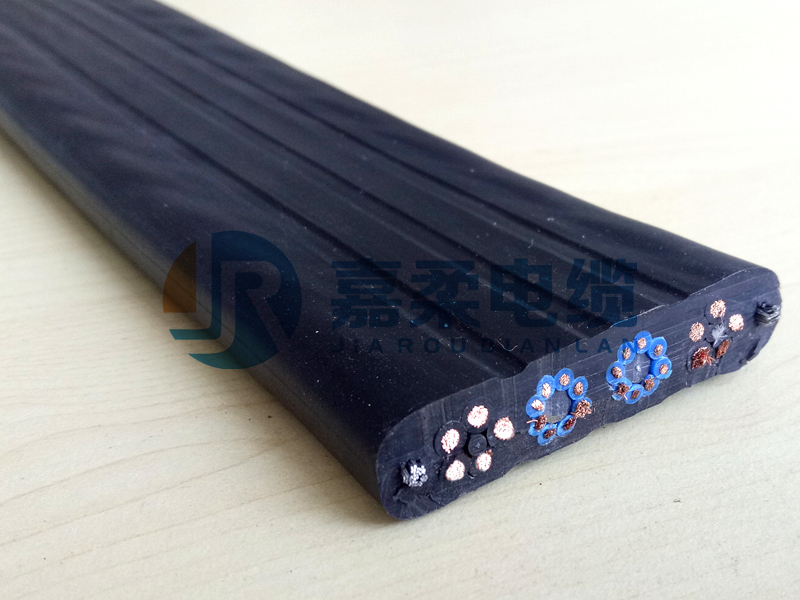 YFFBG扁电缆(梅花形芯线设计) YFFBG扁电缆(梅花形芯线设计)